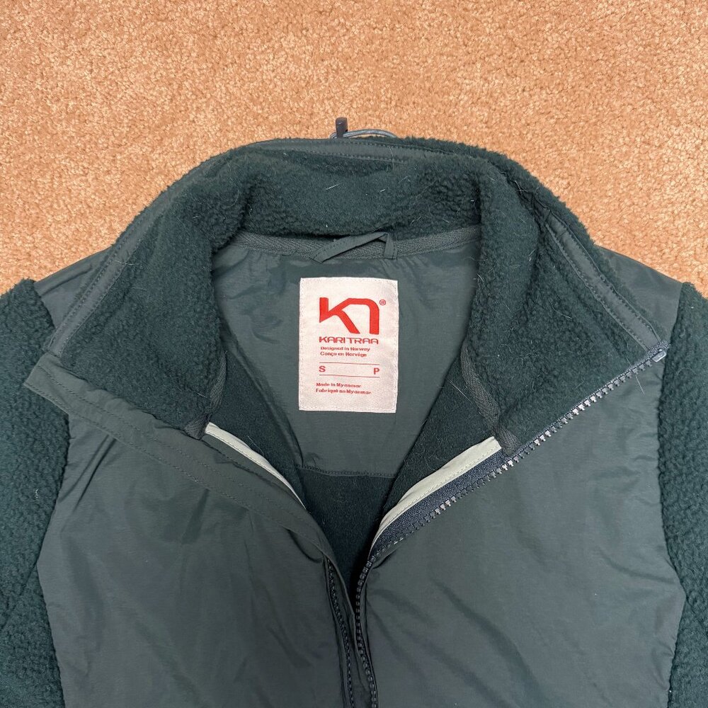 Kari Traa Small Rothe Full Zip Fleece - Pine